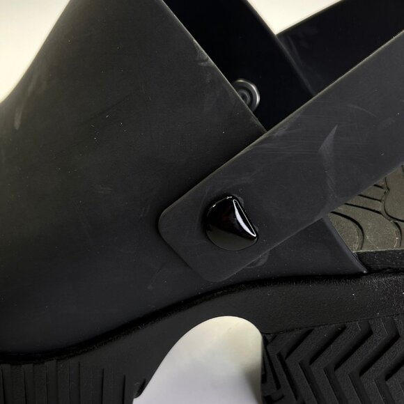 Sorel Ona Streetworks Black Clog Heel Size 11 Slip-On Rubber Comfort Shoe - Picture 14 of 16